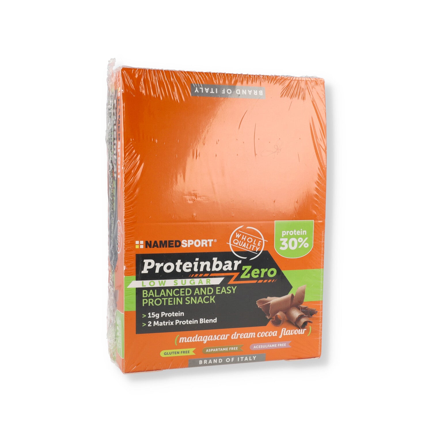 PROTEINBAR ZERO MADAGASCAR DREAM COCOA 50G 12PZ