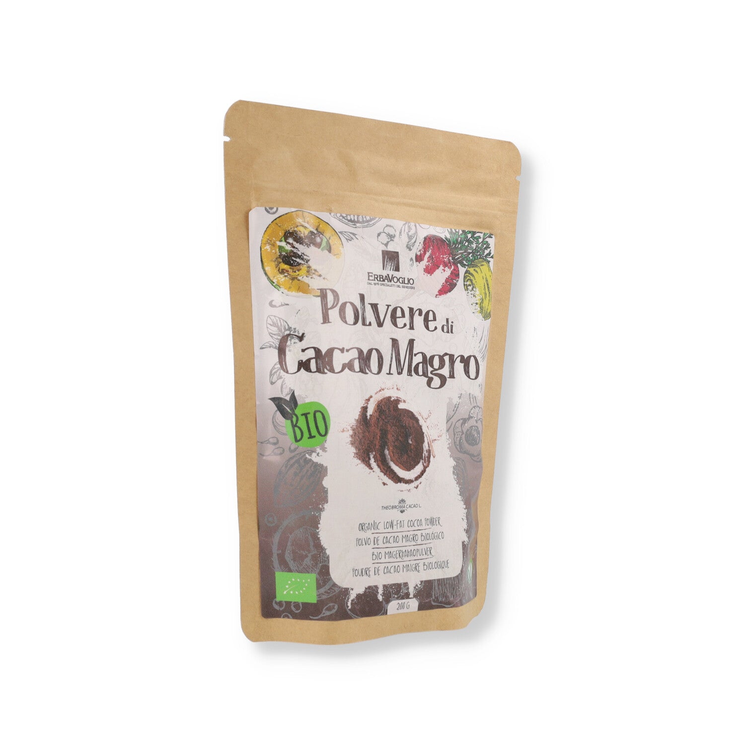 CACAO MAGRO POLVERE BIO 200G
