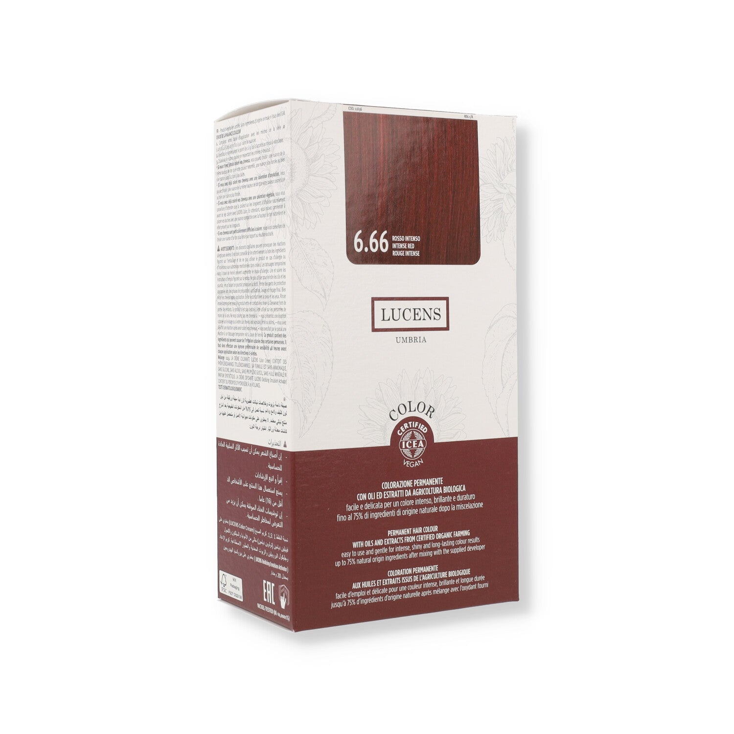 COLOR 6.66 ROSSO INTENSO LUCENS UMBRIA