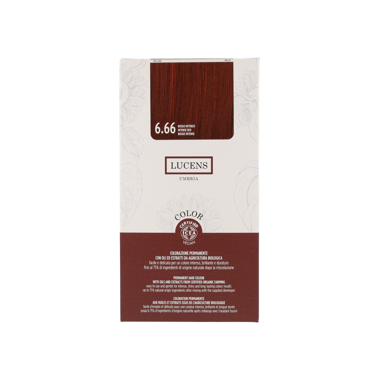 COLOR 6.66 ROSSO INTENSO LUCENS UMBRIA