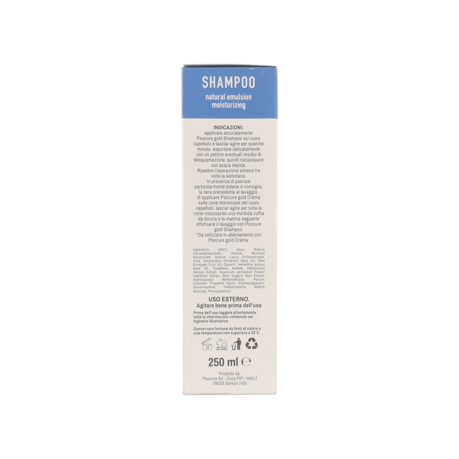 PSOCURE GOLD SHAMPOO 250ML