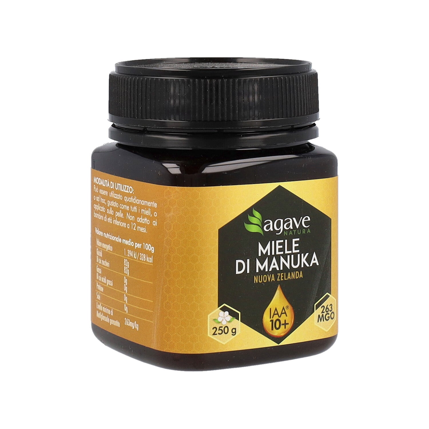 AGAVE NATURA MANUKA IAA 10+ 250GR - 263MGO