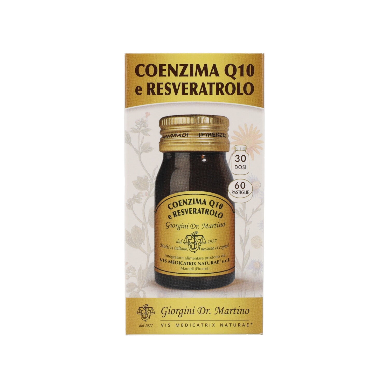 COENZIMA Q10+ RESVERATROLO 60 PASTIGLIE