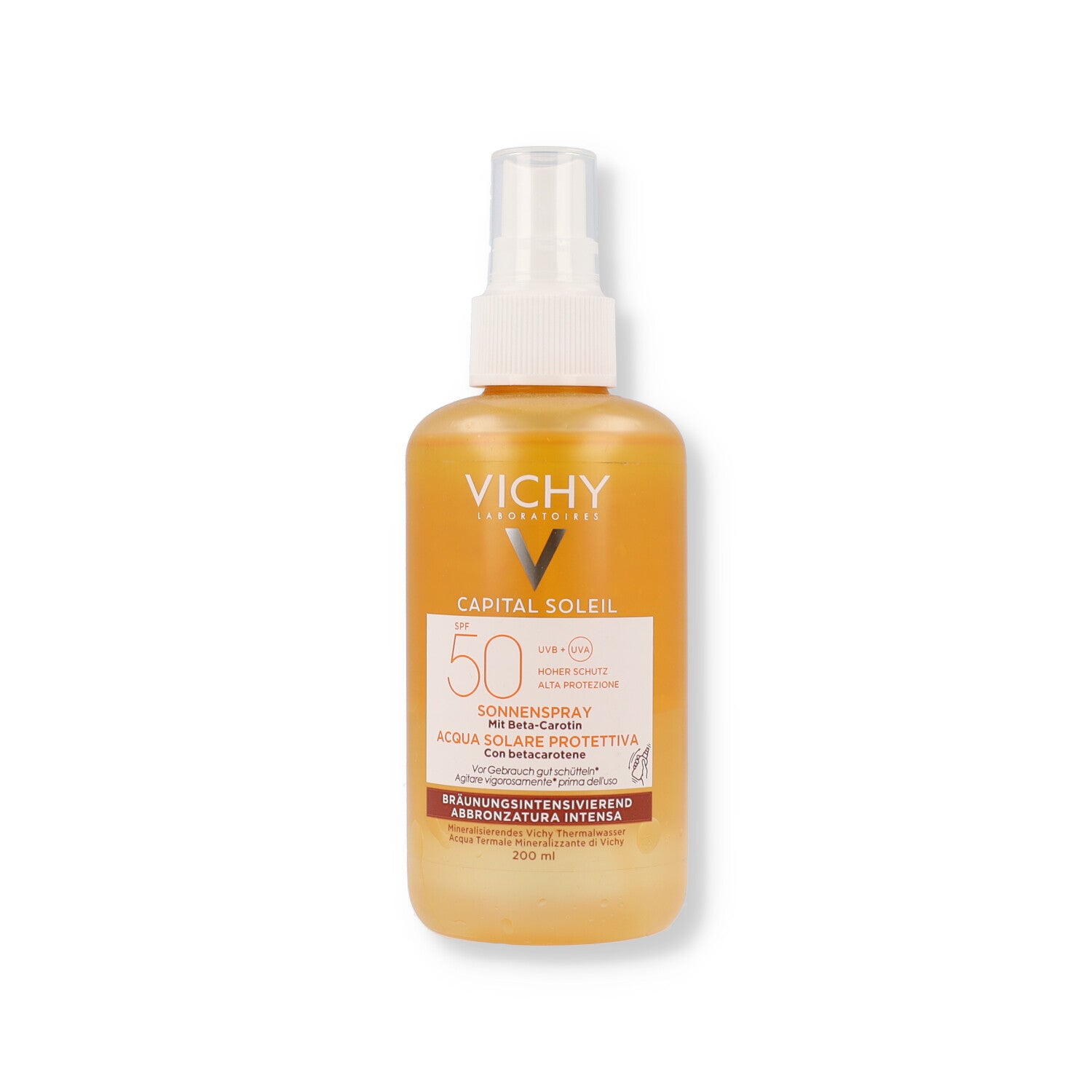 VICHY CAPITAL SOLEIL ACQUA SOLARE ABBRONZANTE SPF50