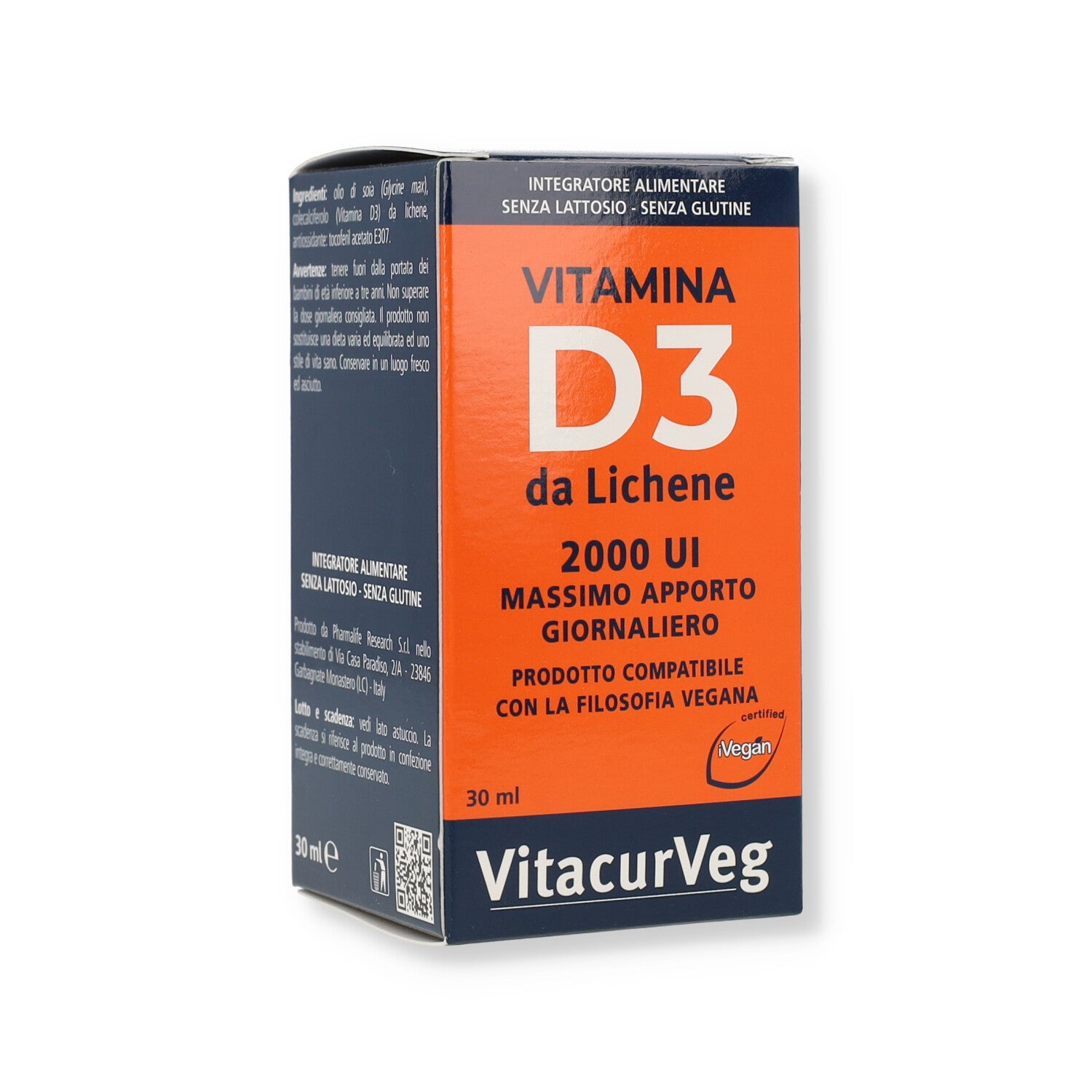 VITAMINA D3 30ML VITACURVEG