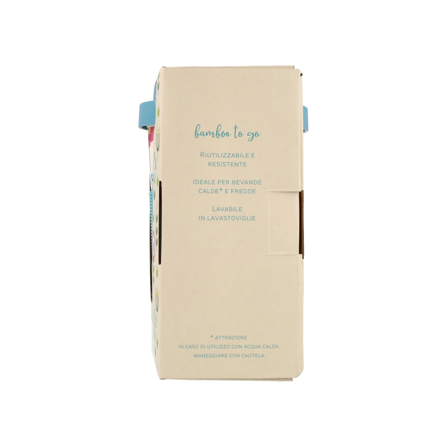 NEAVITA BAMBOO MUG WATERCOLOR FIORI