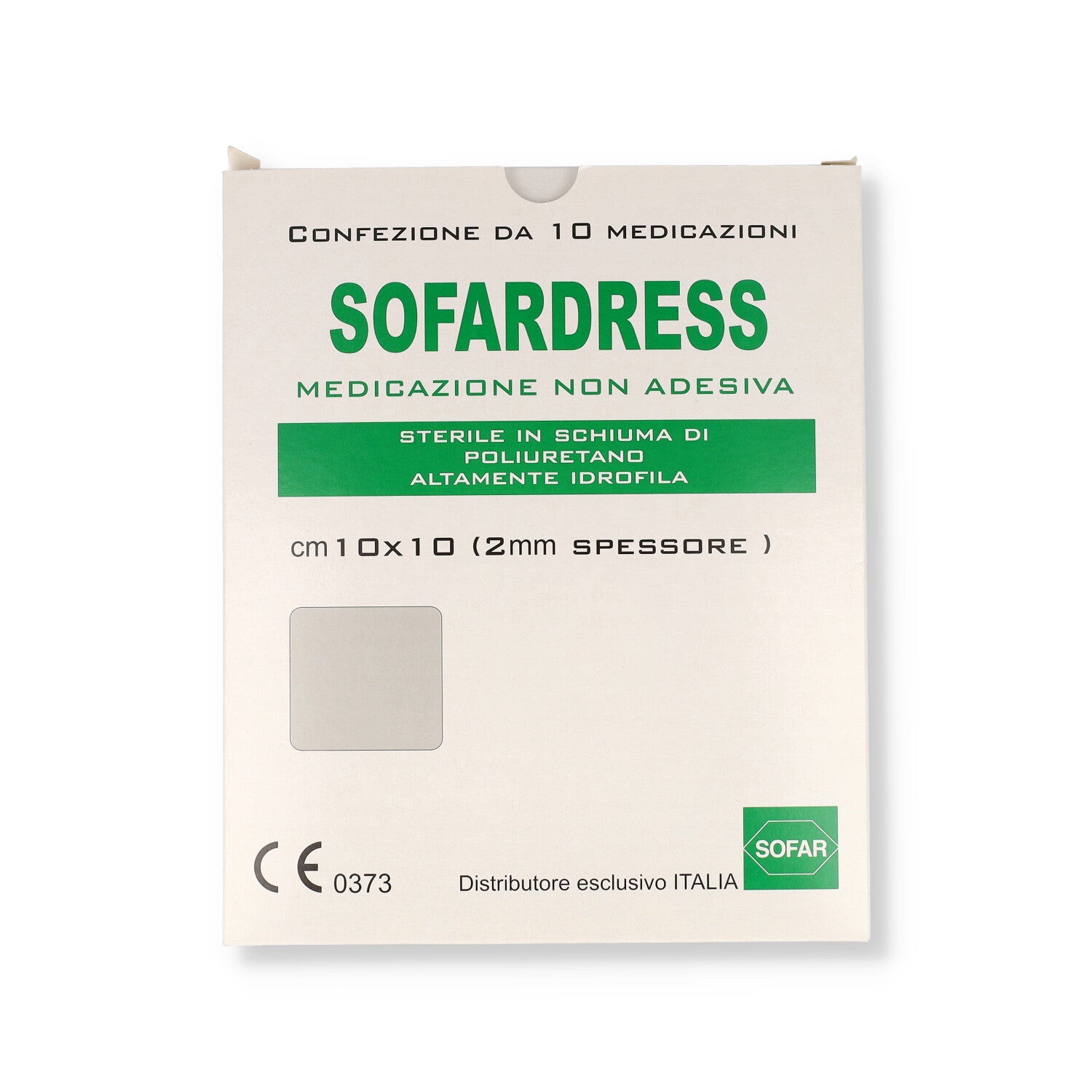 SOFARDRESS MEMBRANA NON ADESIVA 10X10 2MM