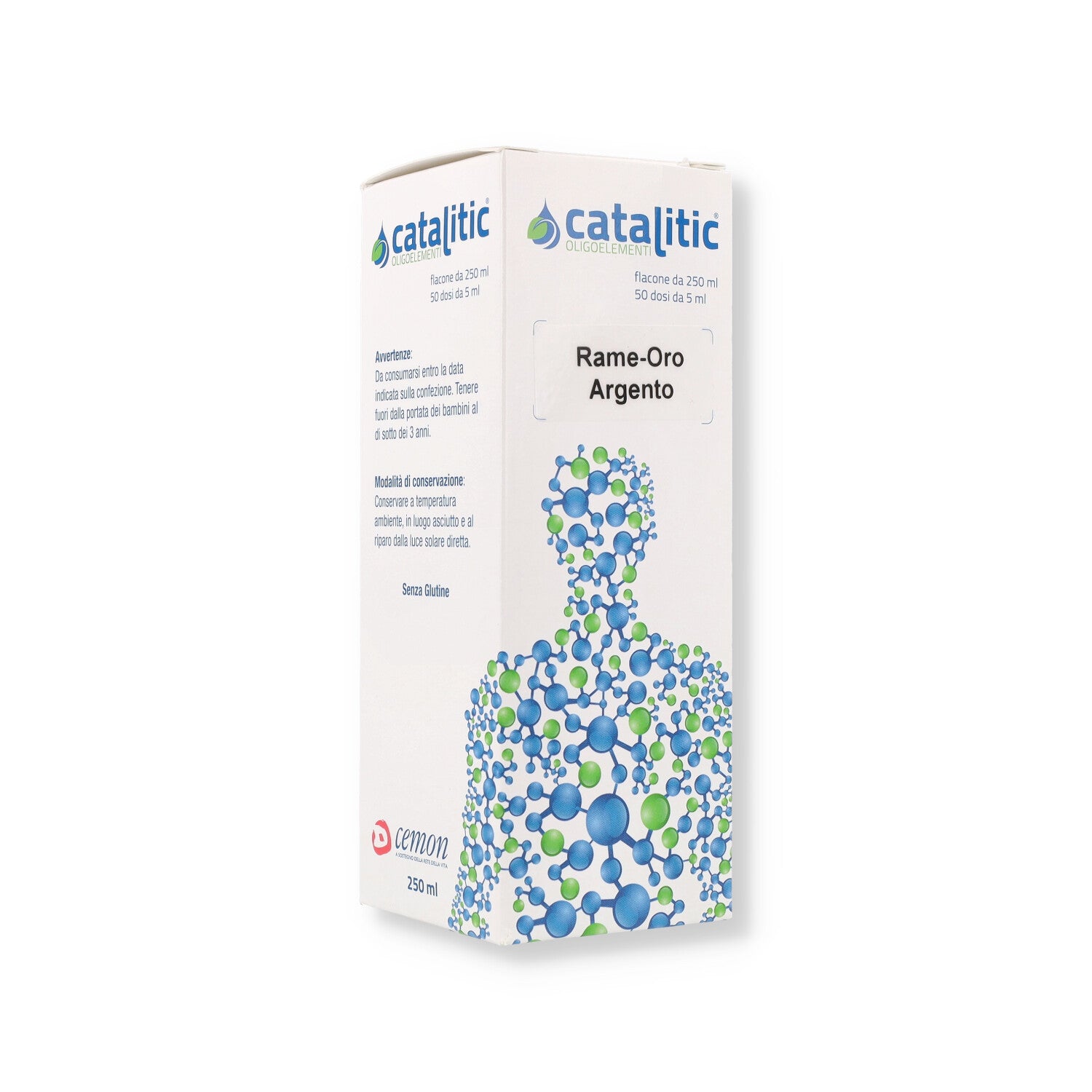 CATALITIC RAME/ORO/ARGENTO  250ML