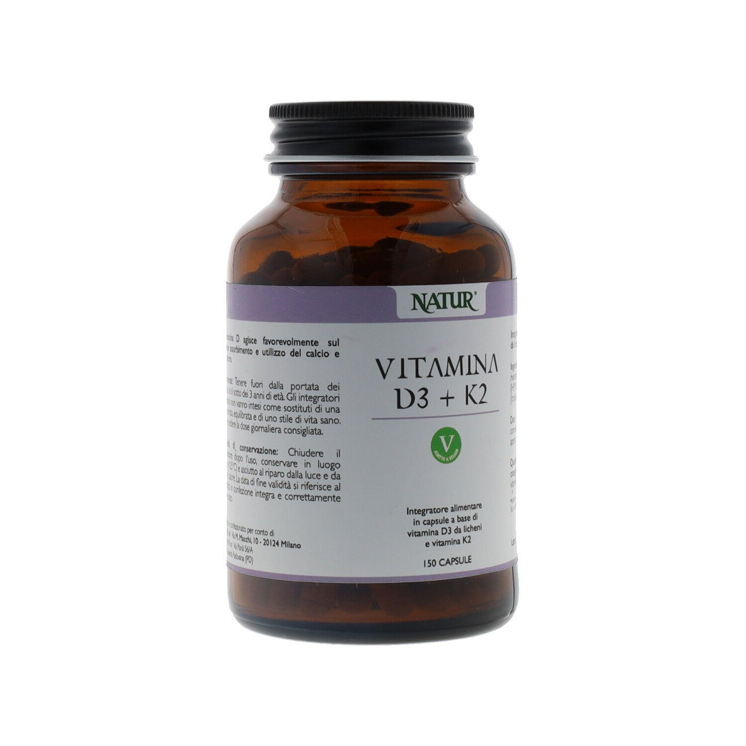 VITAMINA D3+K2 150 CAPSULE
