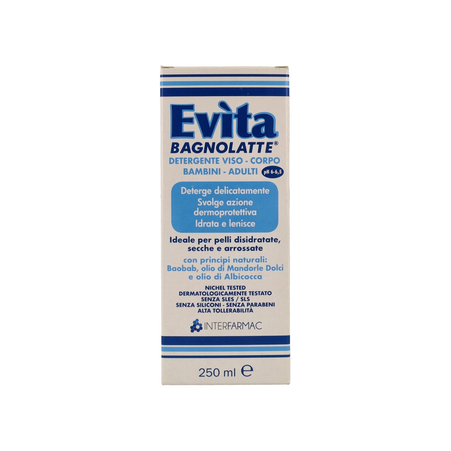 EVITA BAGNOLATTE 250ML