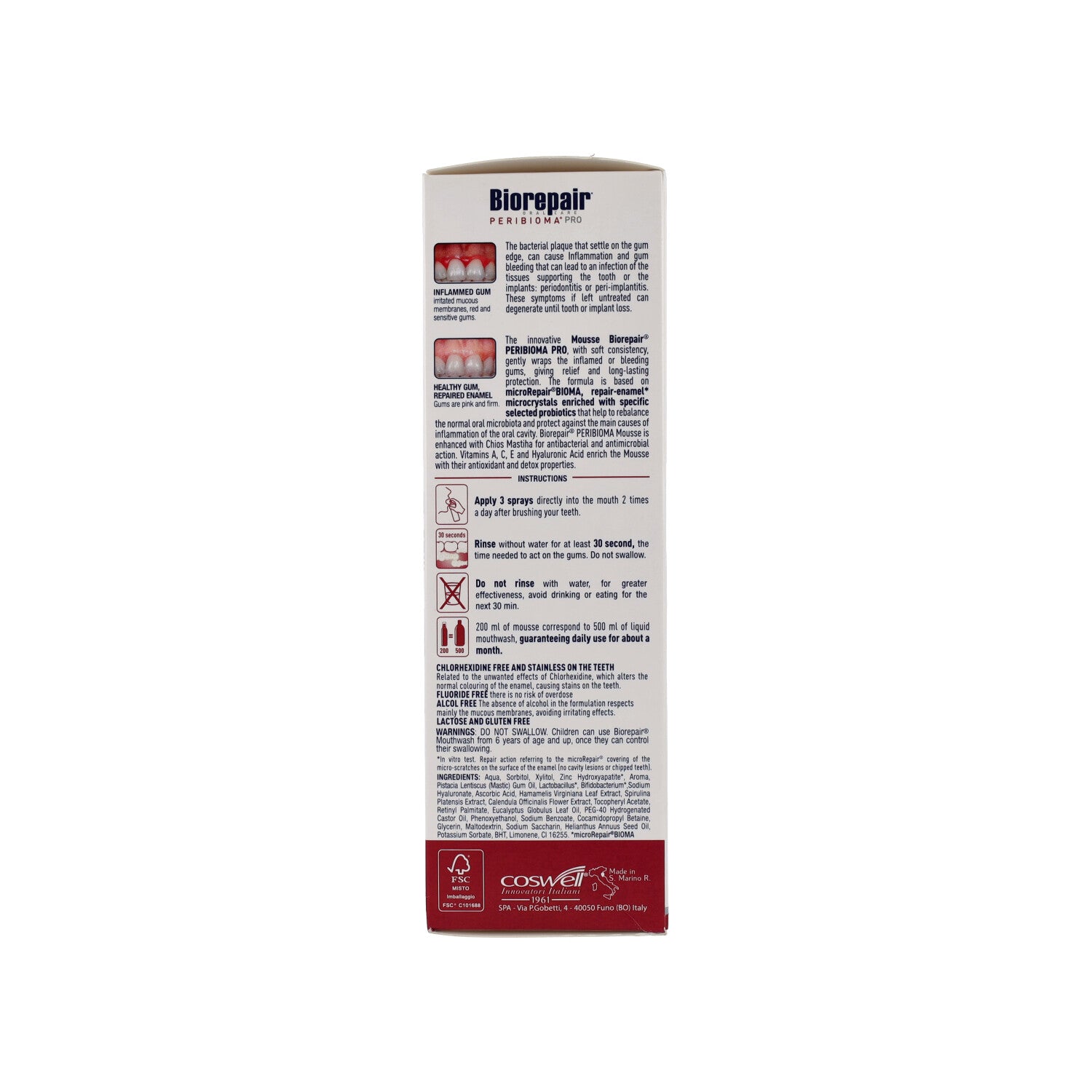 BIOREPAIR PERIBIOMA MOUSSE COL