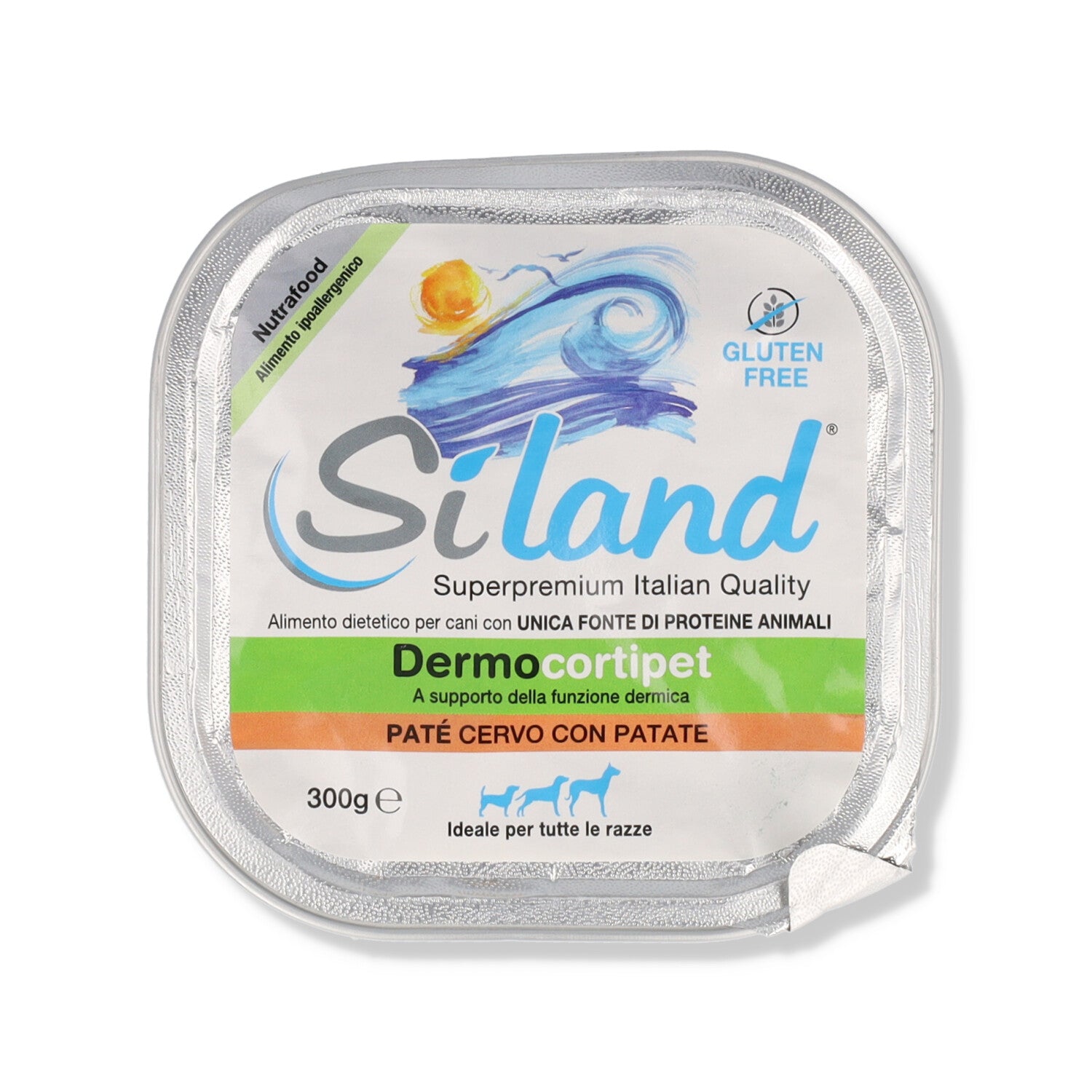 SILAND DERMOCORTIPET CERVO E PATATE 300G