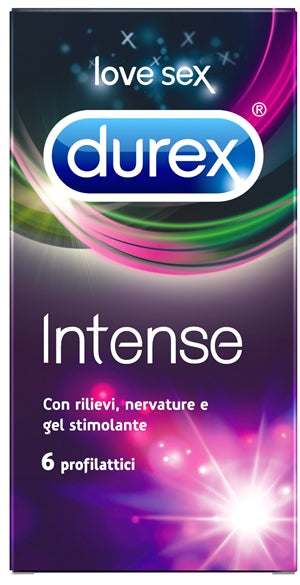 DUREX INTENSE ORGASMIC 6 PEZZI