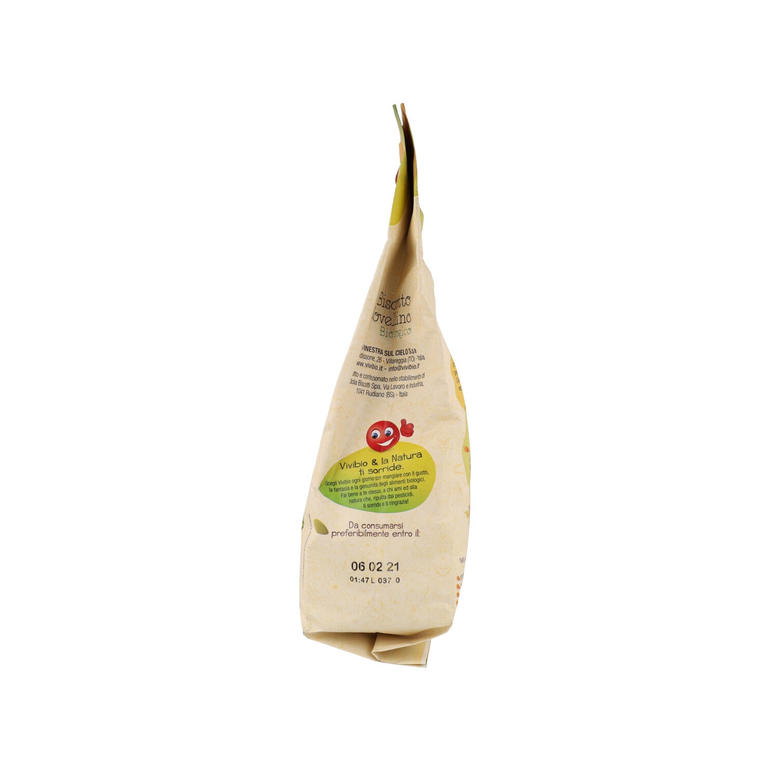 BISCOTTO NOVELLINO 400G VIVIBIO