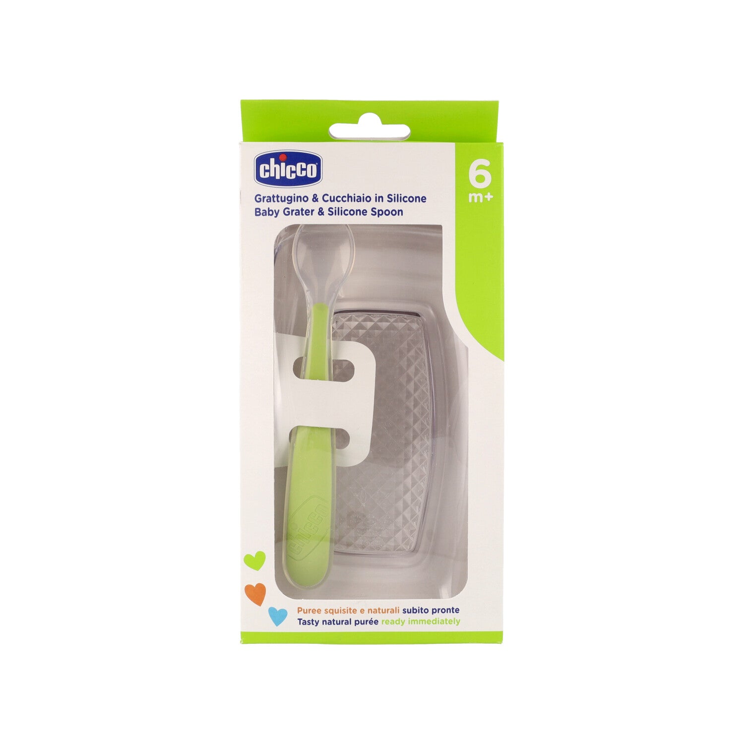 GRATTUGIA PER FRUTTINO +CUCCHIAIO PERFECT PUREE