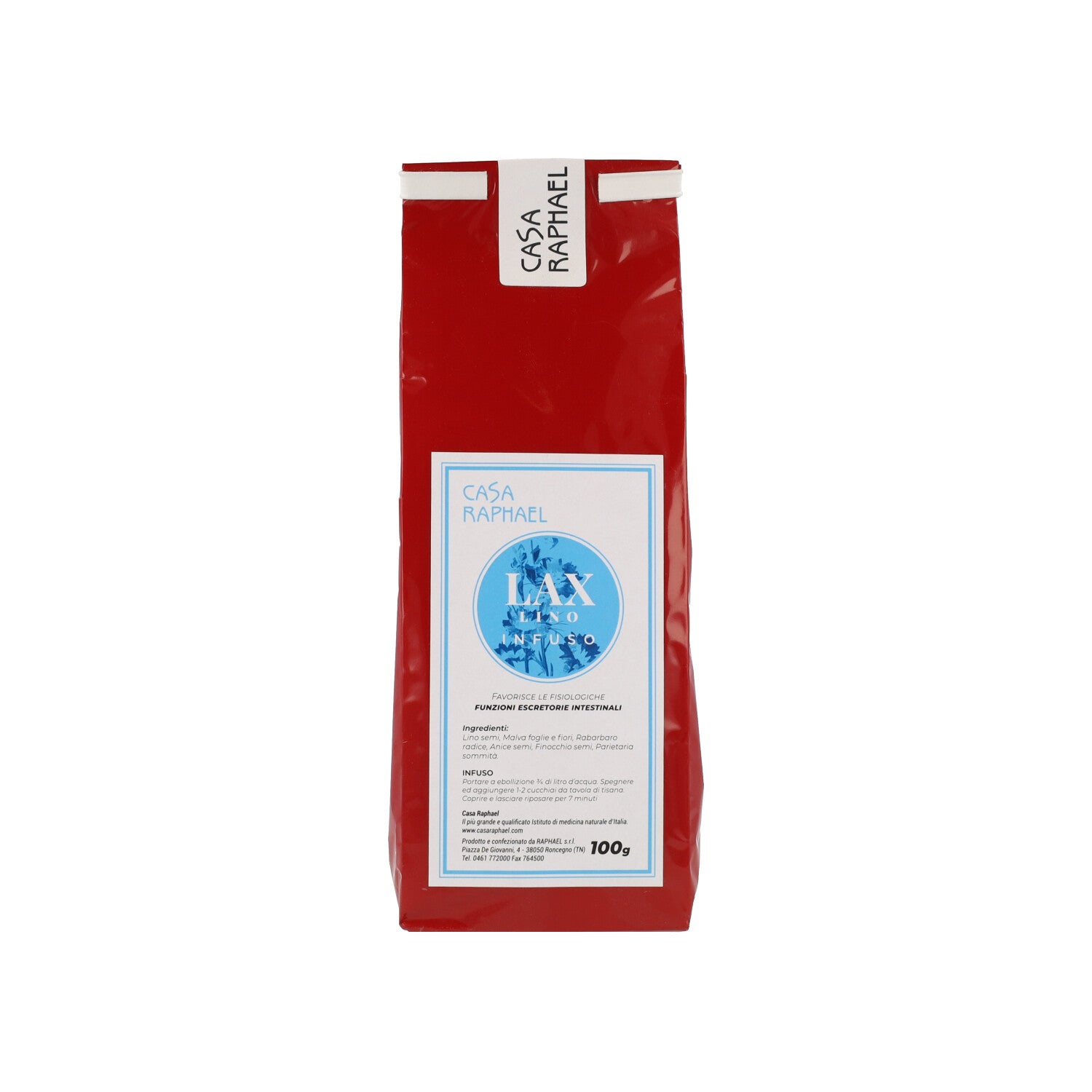 TISANA LASSATIVA INFUSO LINO 100GR RAPHAEL