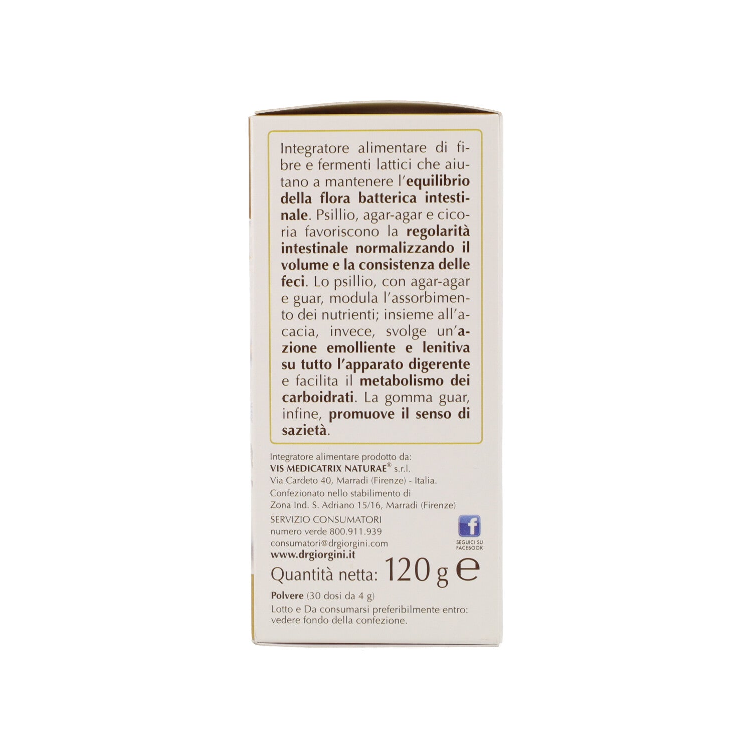 FIBRAMUCIL POLVERE 120G