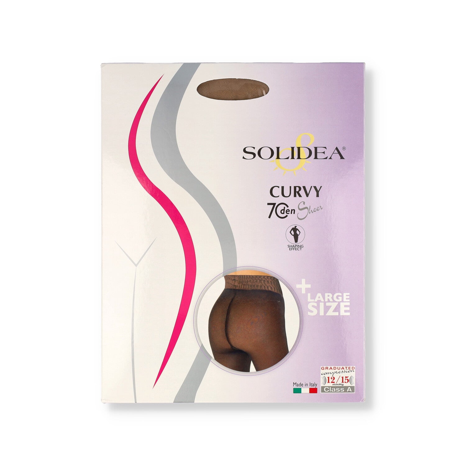 CURVY 70 SHEER L GLACE