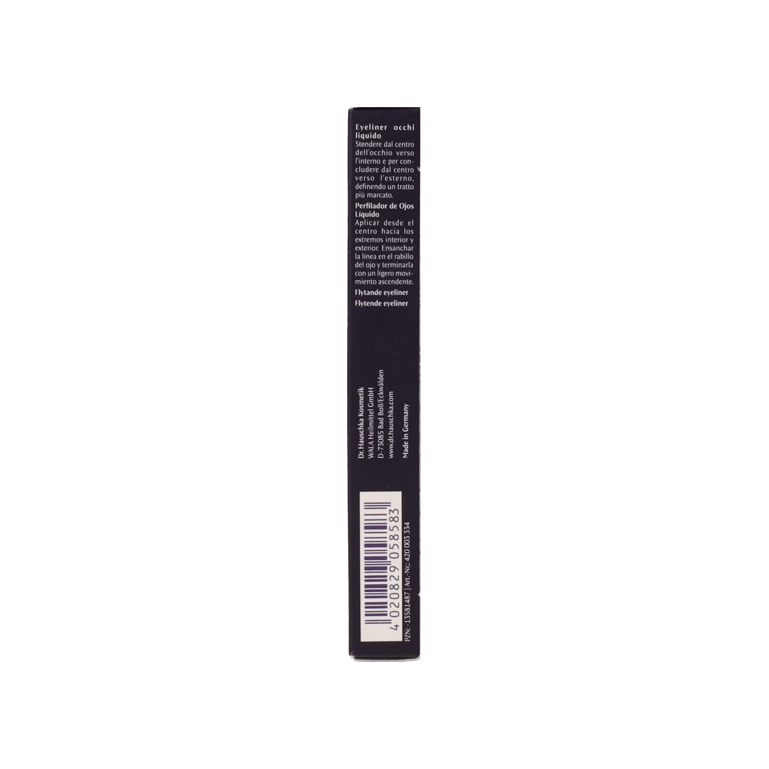 DR HAUSCHKA LIQUID EYELINER 01