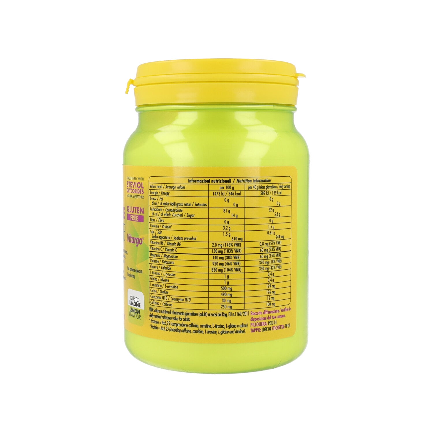 SALI+ PERFORMANCE ELECTROLYTE LIMONE 500GR