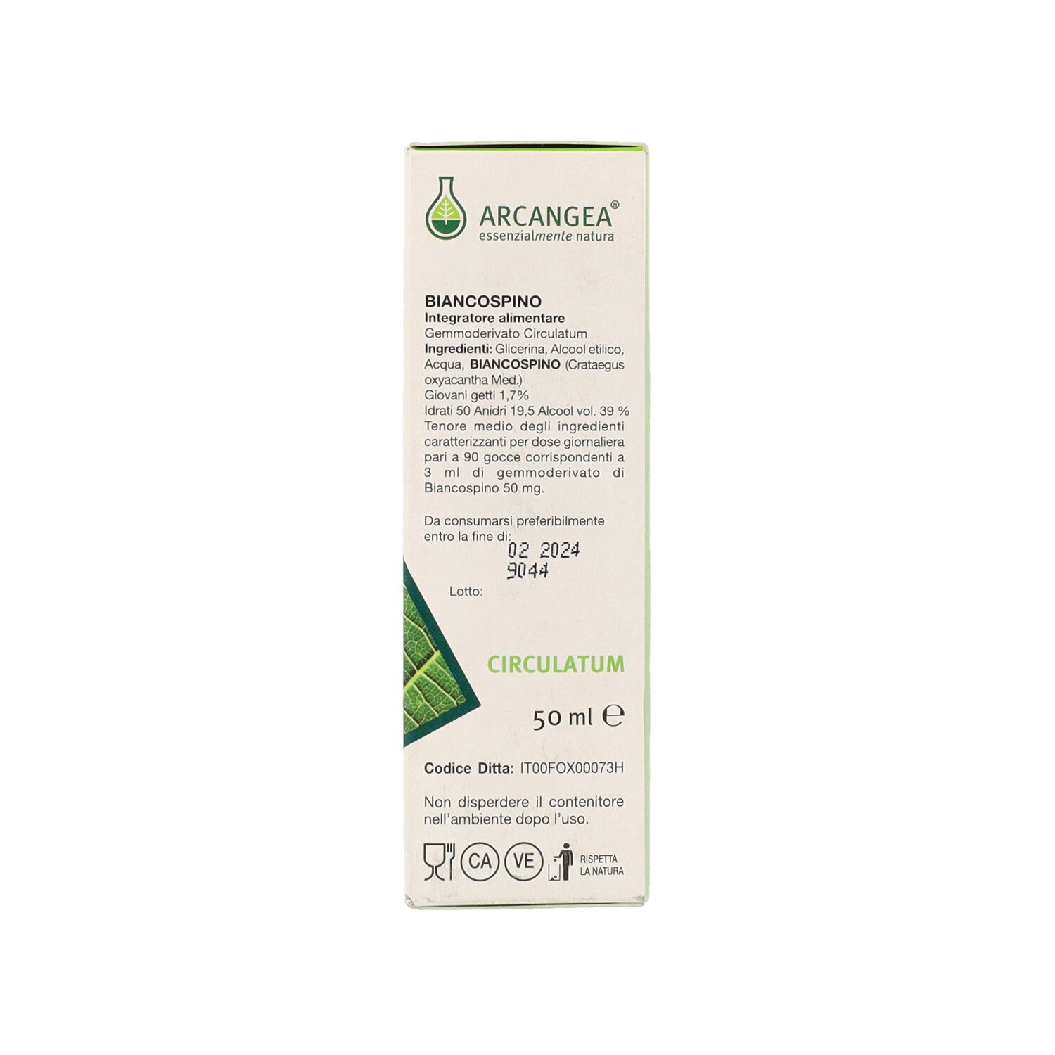 BIANCOSPINO MG 50ML