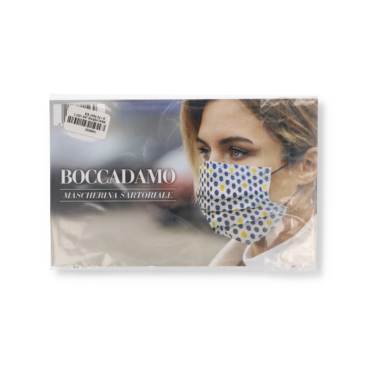MASCHERINA LAV USO CIV 1PZ FANT BIAN/AZZ/BLU/ARANCIONE BOCCADAMO