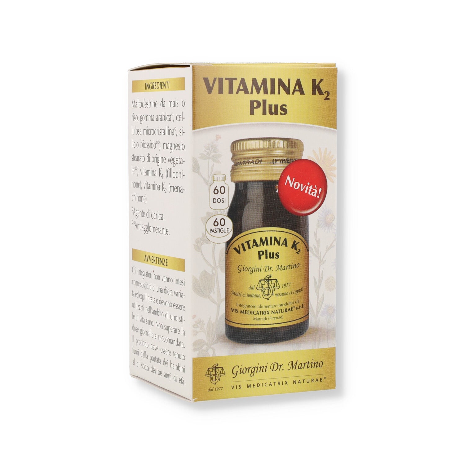 VITAMINA K2 PLUS 60 PASTIGLIE