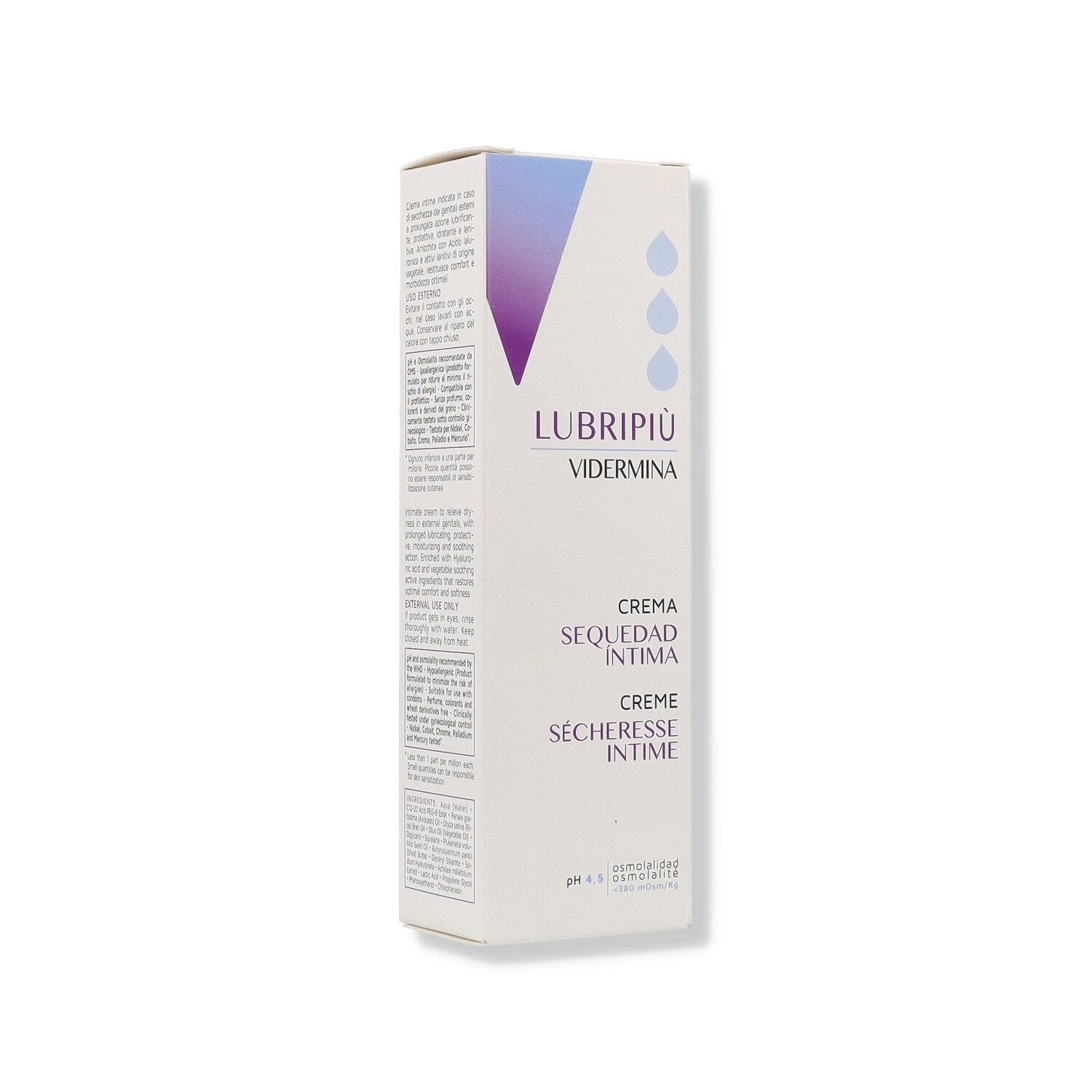 VIDERMINA LUBRIPIU' CREMA INTIMA 30ML