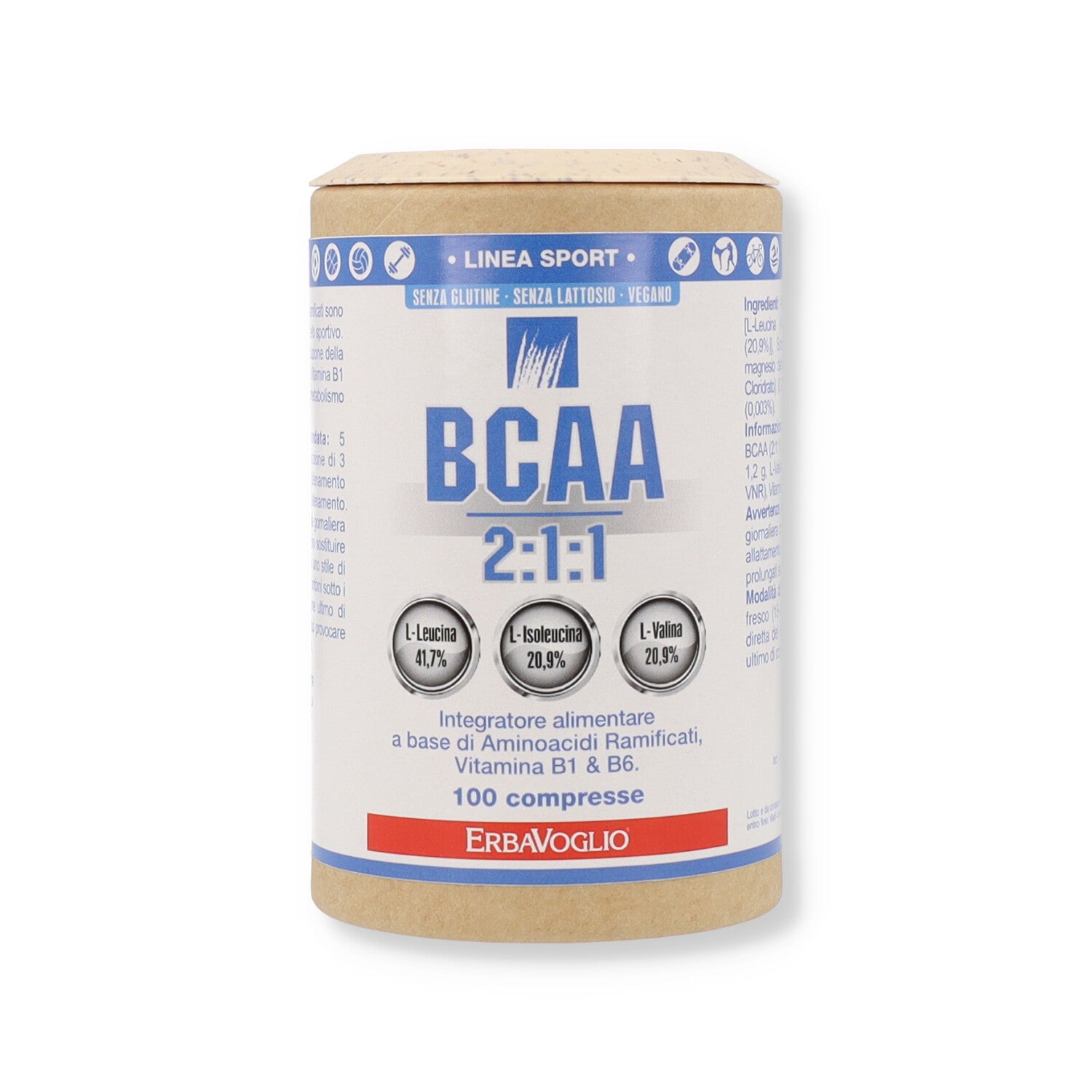 BCAA 2 1 1 100 COMPRESSE