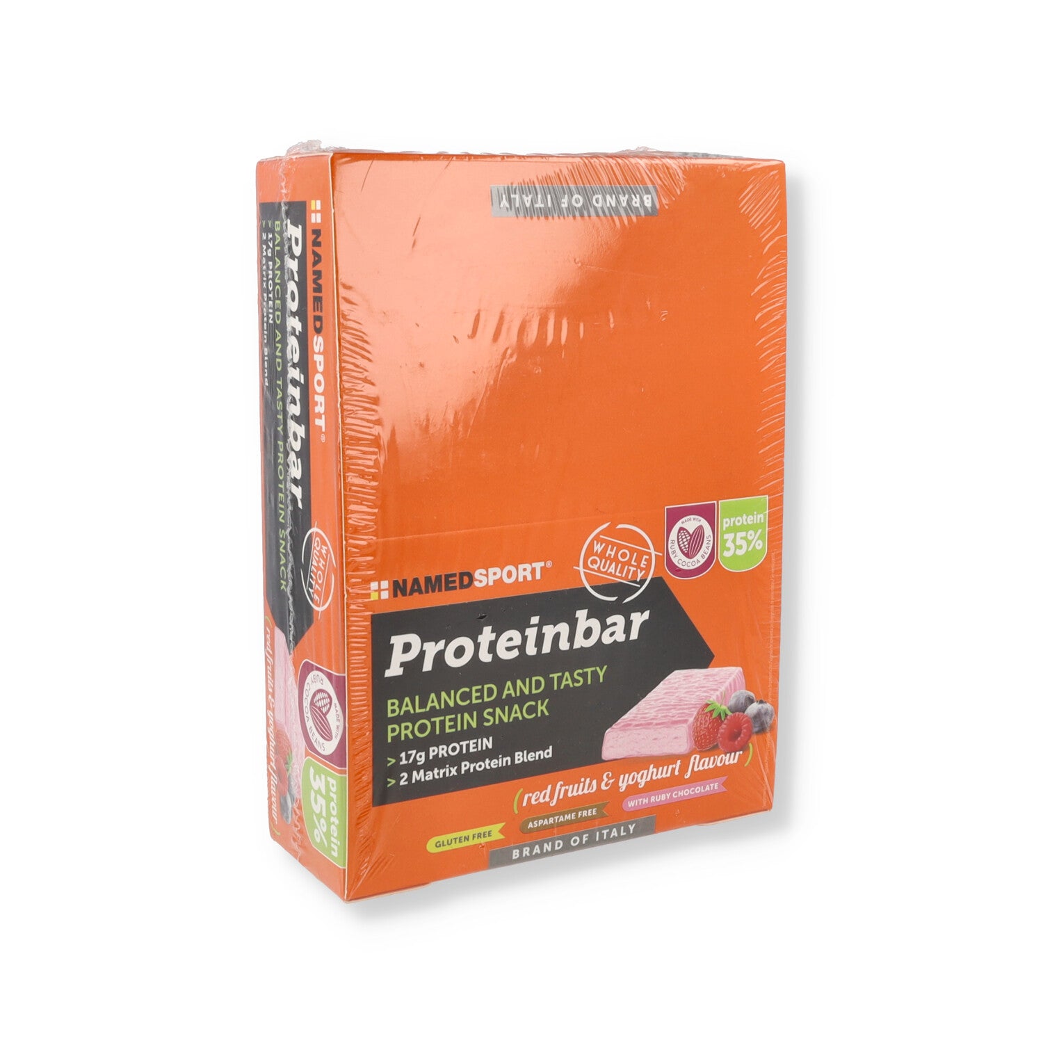 PROTEINBAR RED FRUITS&YOGURT BOX 12X50GR