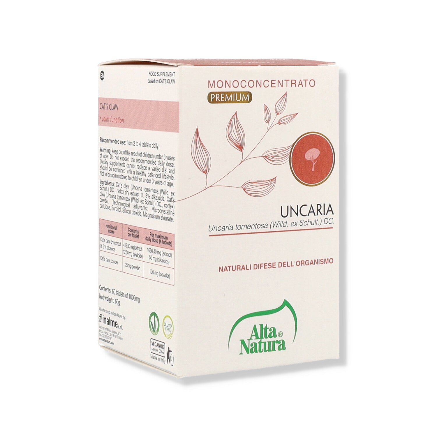 UNCARIA 60 CPR TERRANATA