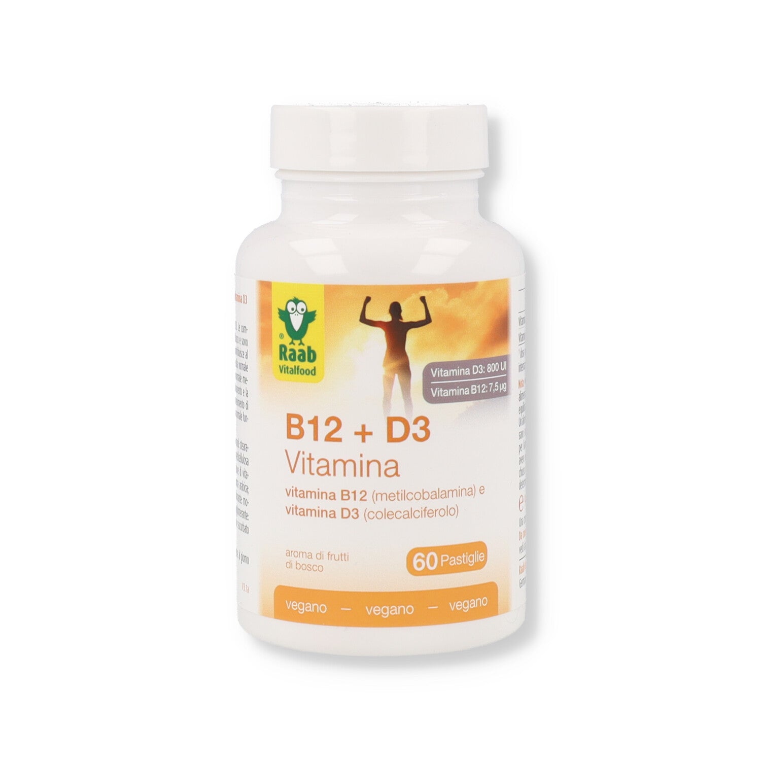 RAAB VITAMINA B12 + D3 60 COMPRESSE
