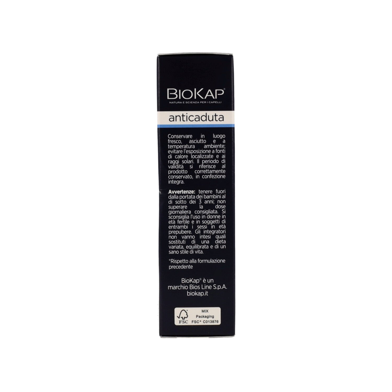 BIOKAP ANTICADUTA UOMO MIGLIO FORTE 60 CPR