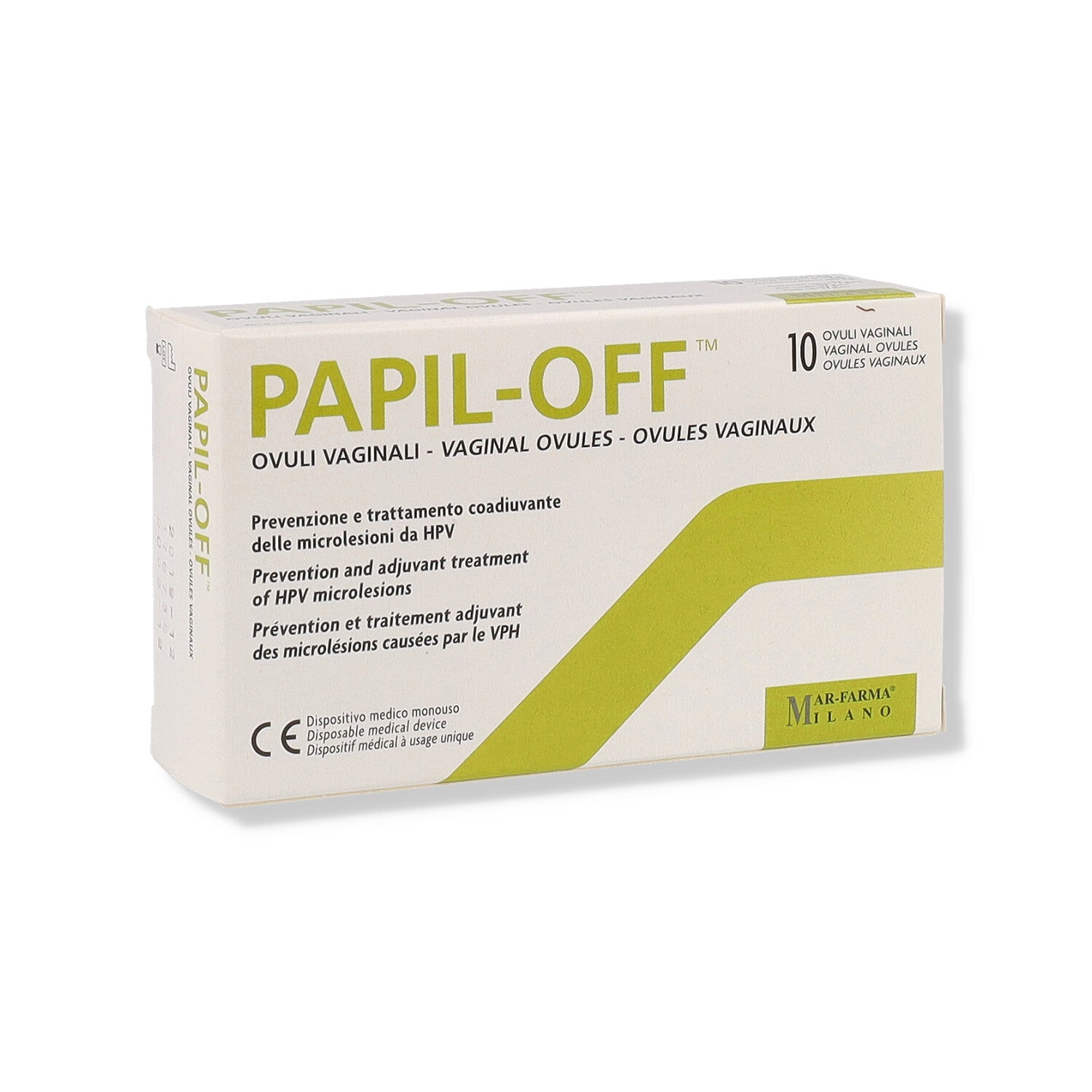 PAPIL-OFF OVULI VAGINALI 10PZ