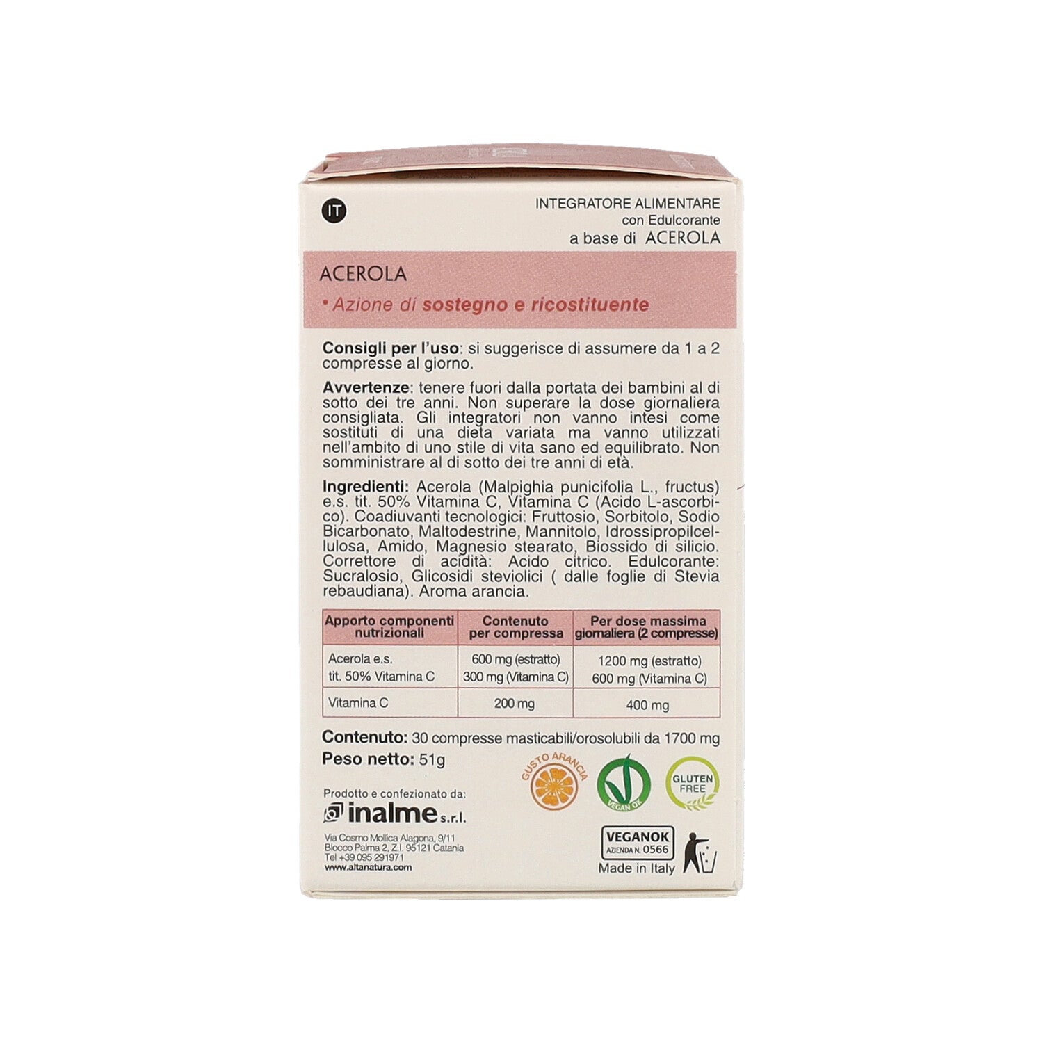 ACEROLA 30 CPR TERRANATA