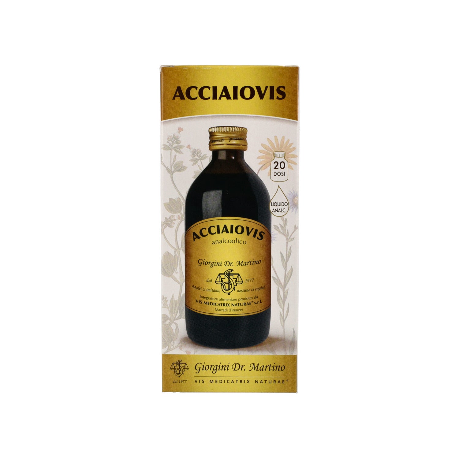 ACCIAIOVIS LIQUIDO ANALCOLICO 200ML