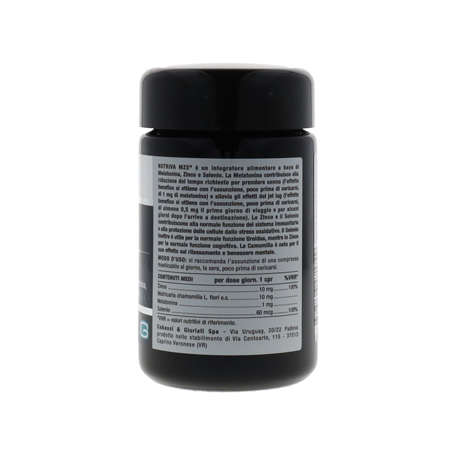 NUTRIVA MZS 120 COMPRESSE