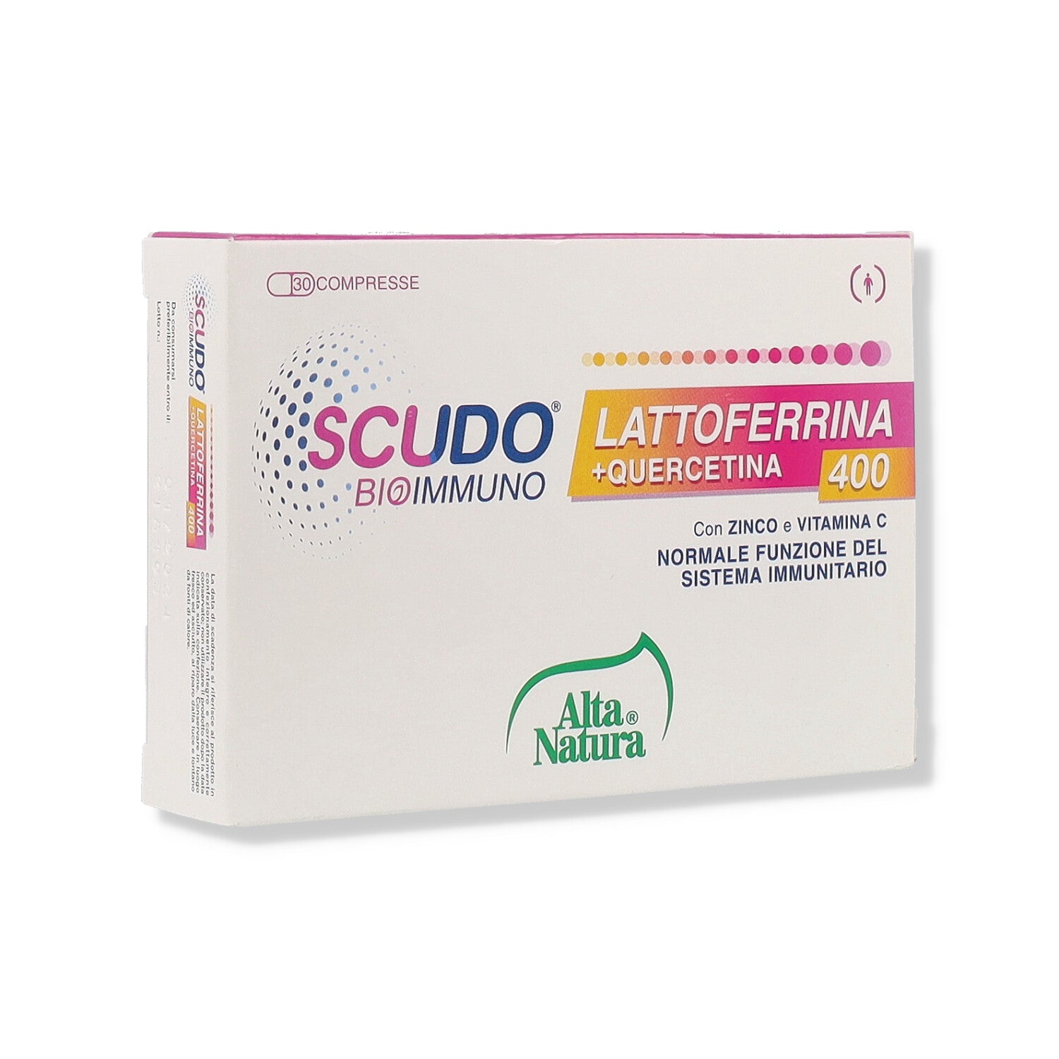 SCUDO LATTOFERRINA+QUERCETINA 30CPR
