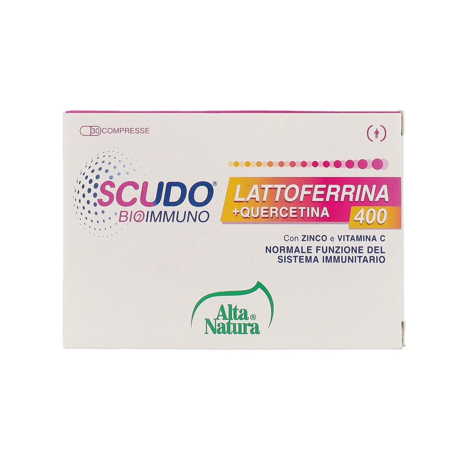 SCUDO LATTOFERRINA+QUERCETINA 30CPR