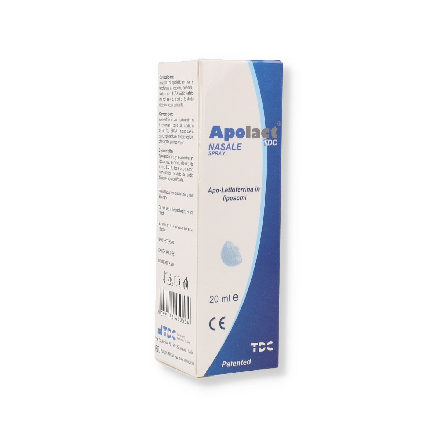 APOLACT SPRAY NASALE 20 ML