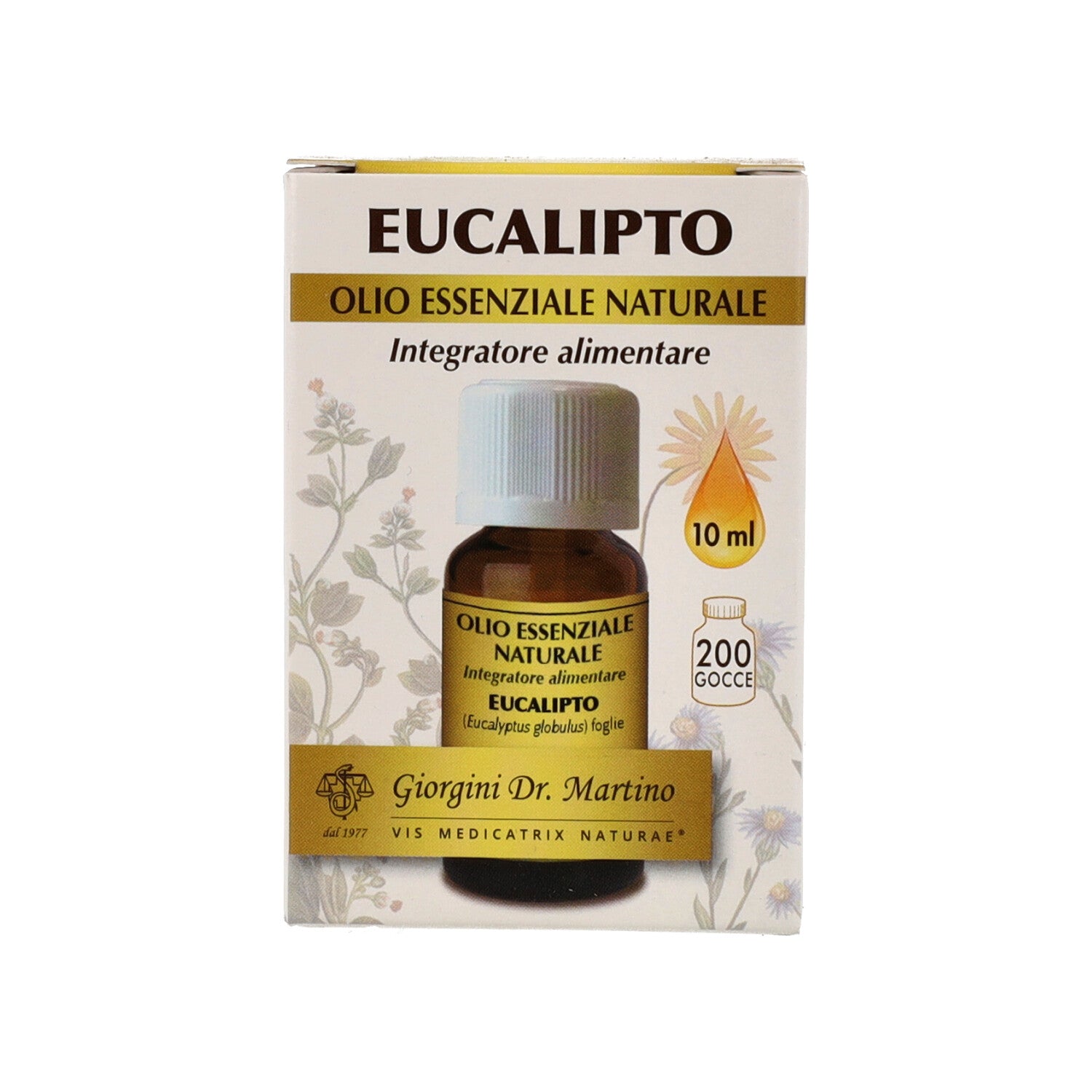 EUCALIPTO OLIO ESSENZIALE NATURALE 10ML