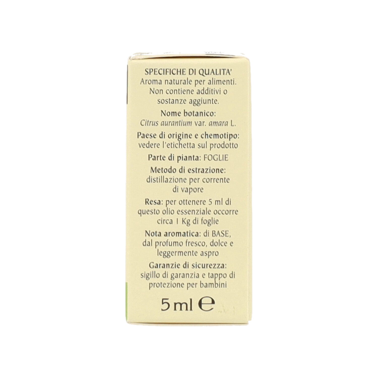 PETIT GRAIN ARANCIO OLIO ESSENZIALE 5ML
