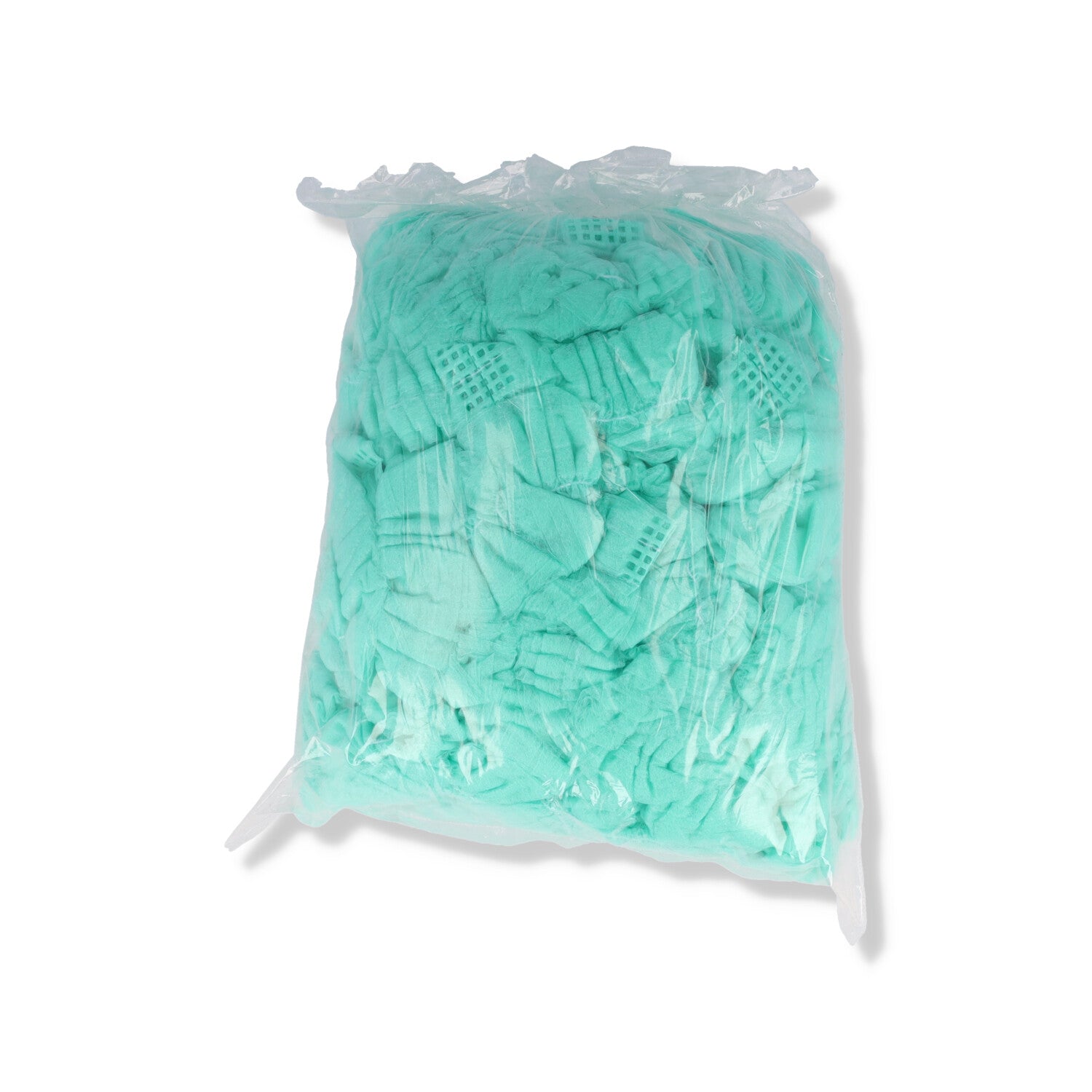 COPRI TESTA MONOUSO 100PZ TNT (CUFFIA) VERDE C/ELASTICO