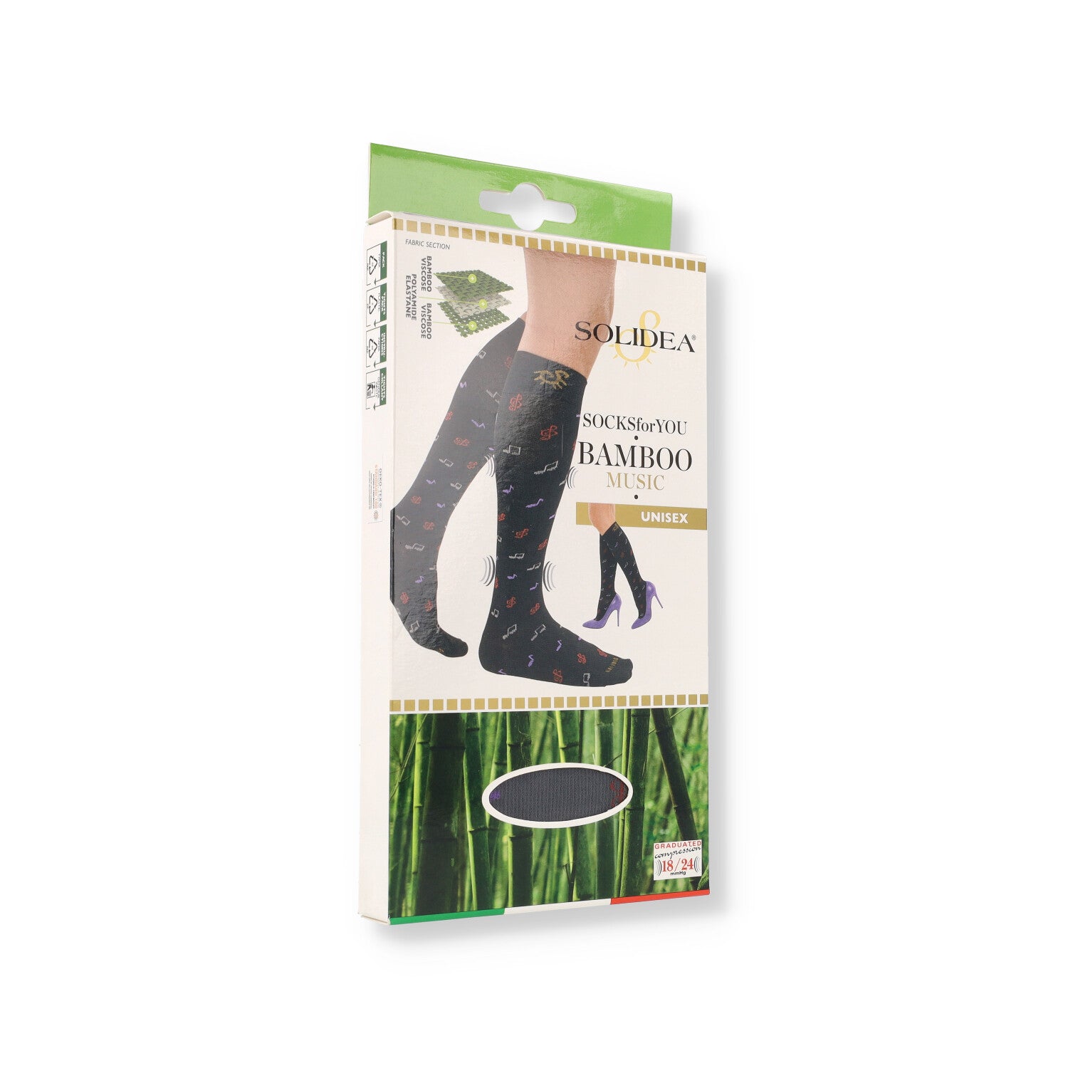 SOCKS FOR YOU BAMBOO MUSIC M GRIGIO