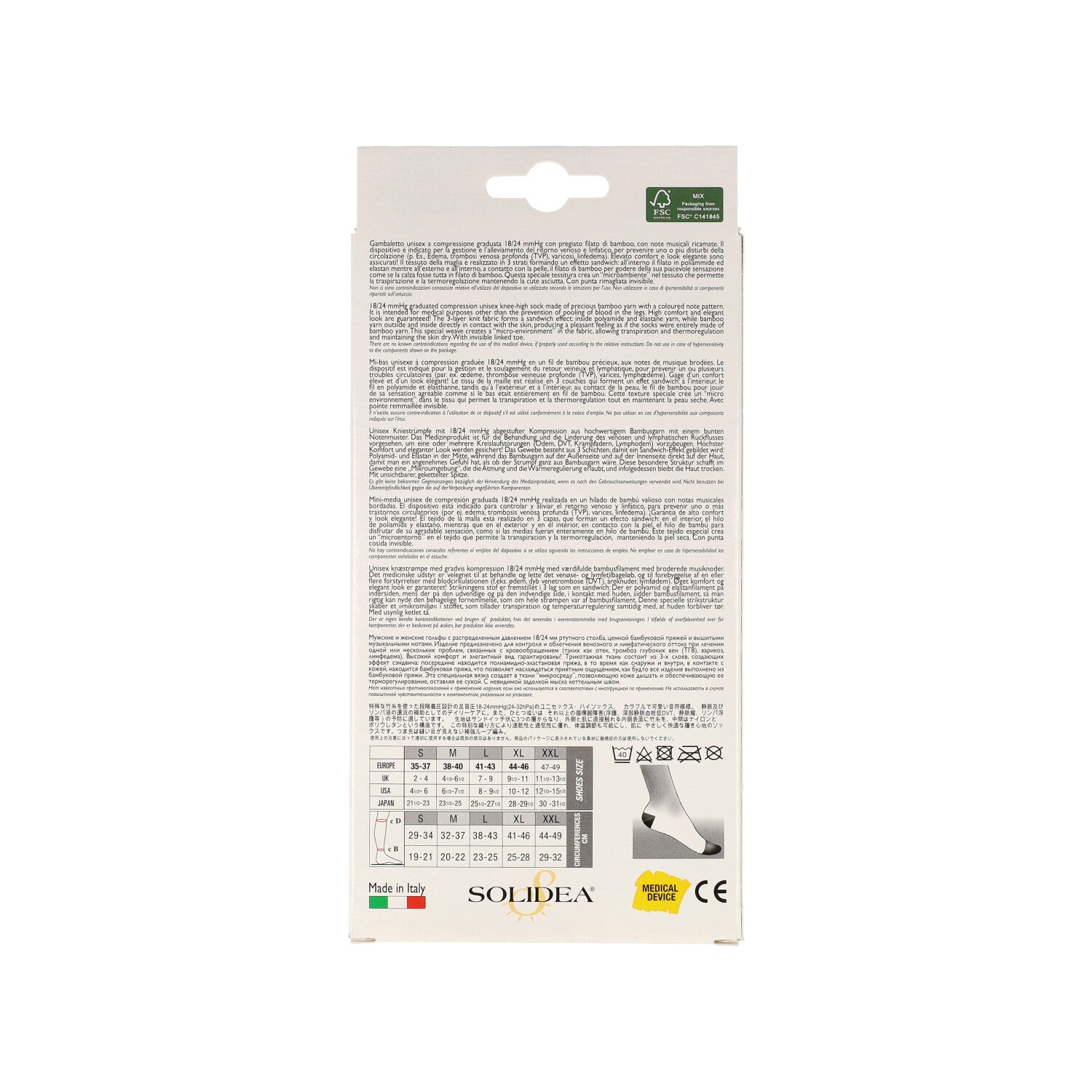 SOCKS FOR YOU BAMBOO MUSIC S GRIGIO