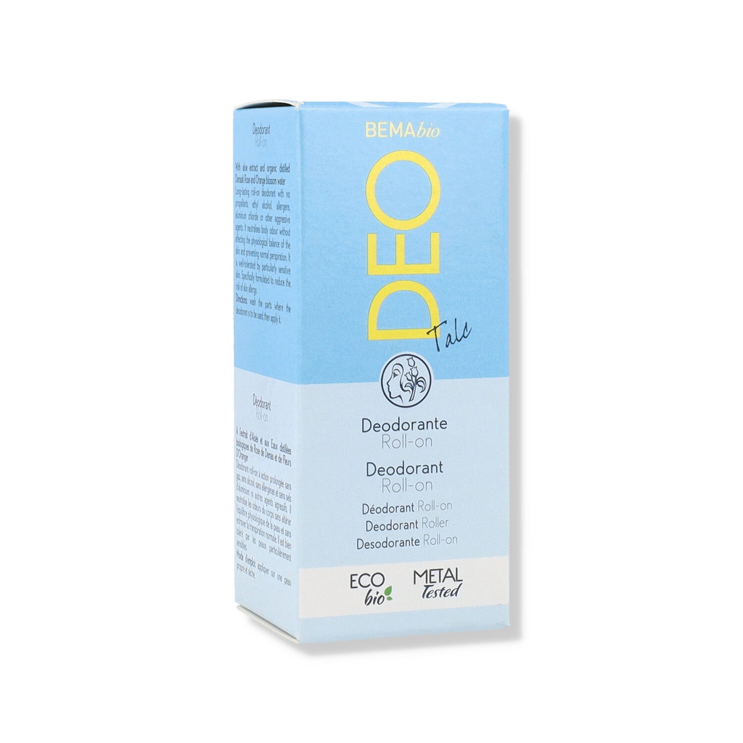 DEODORANTE UNI ROLL ON TALC