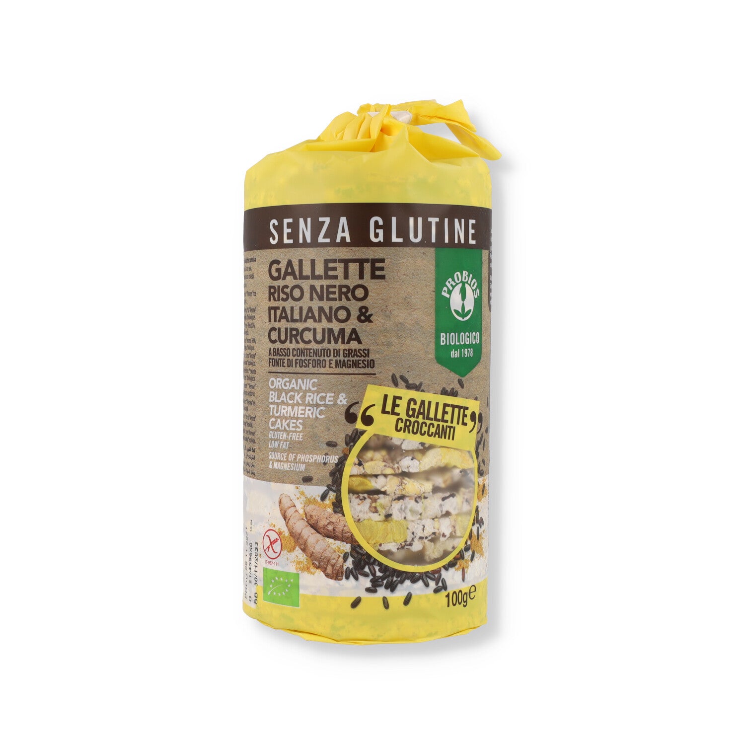GALLETTE RISO E CURCUMA 100G