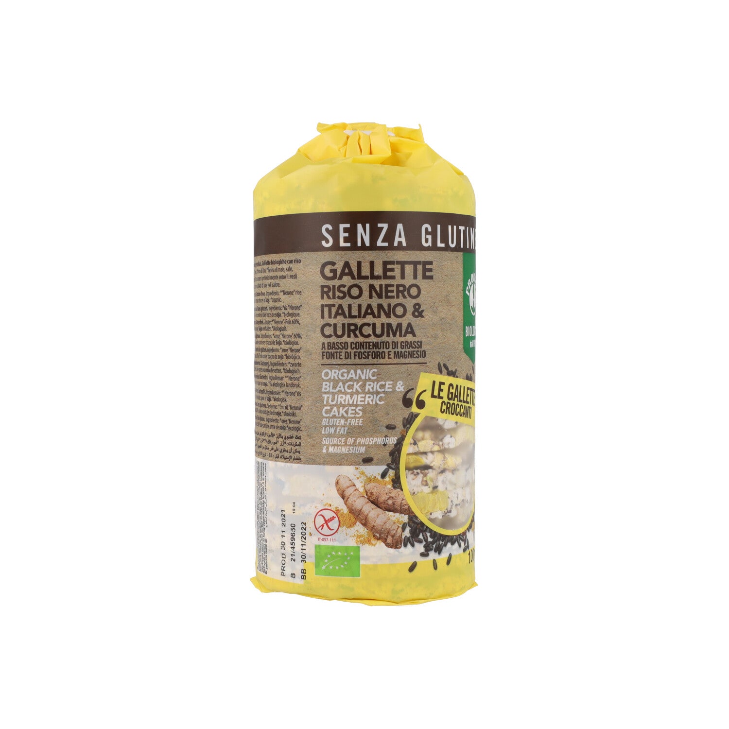 GALLETTE RISO E CURCUMA 100G