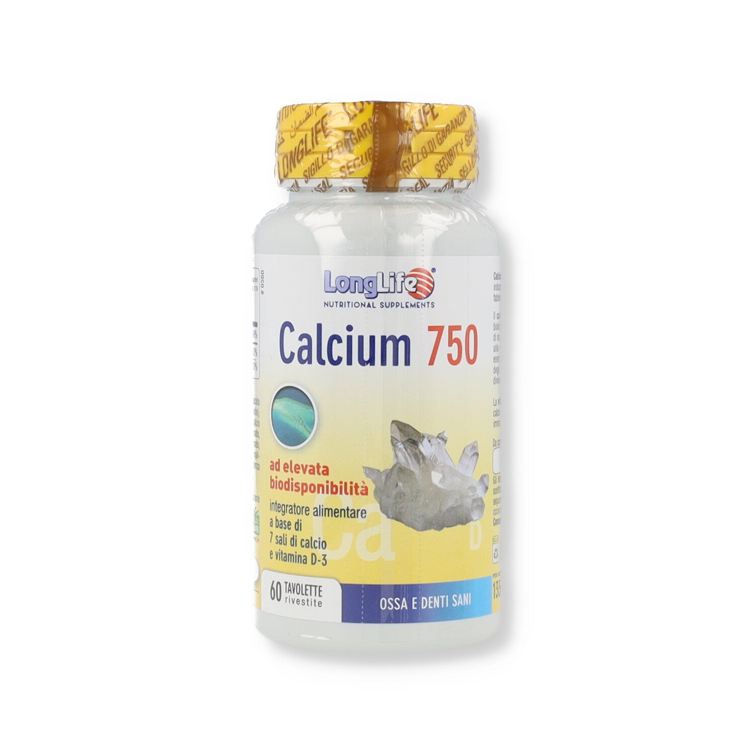 LONGLIFE CALCIUM - 750MG 60 TAV