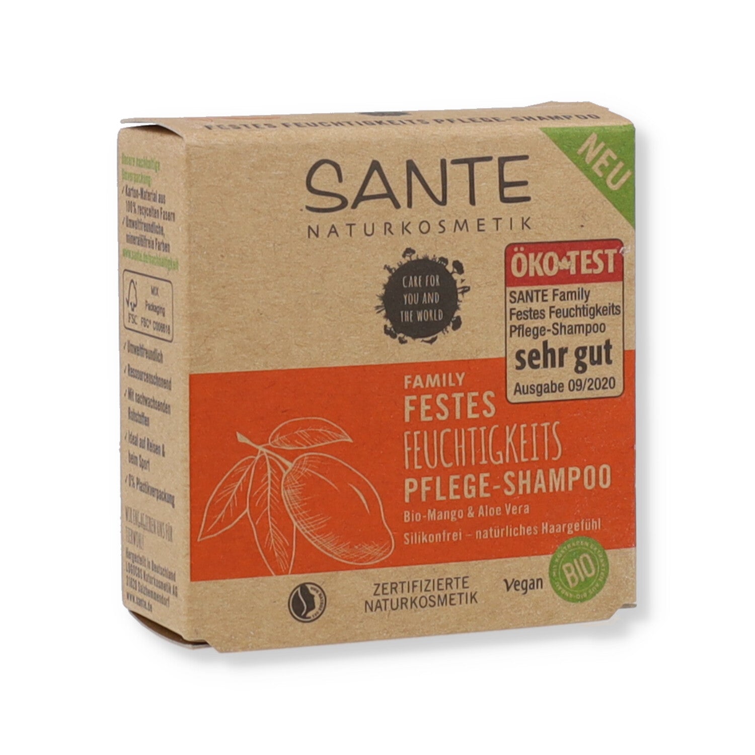 SANTE SHAMPOO SOLIDO IDRATANTE MANGO/ALOE VERA